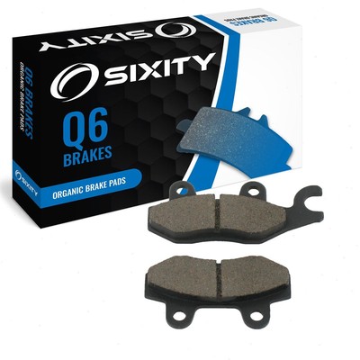 Front Organic Brake Pads 2006-2010 Yamaha YS 250 Fazer Set Full Kit 5D41 2 3 xv