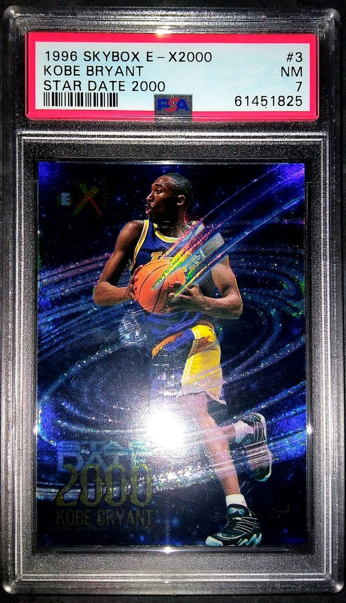 1996-97 E-X2000 Star Date 2000 Kobe Bryant #3 PSA 7 brand new | eBay