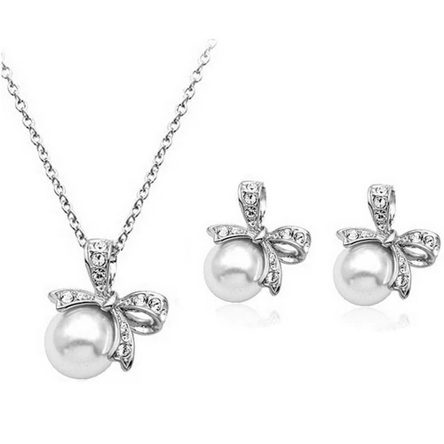 Markenlose Imitationsperle Modeschmuck-Sets