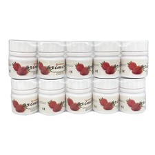 10x Dental Topical Anesthetic Gel 20 Benzocaine 1oz Jar, Exp 06/2028 Strawberry