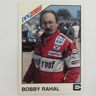 Bobby Rahal Trading Card #34 IndyCar Record 1983 A&S Racing Collectable CDA