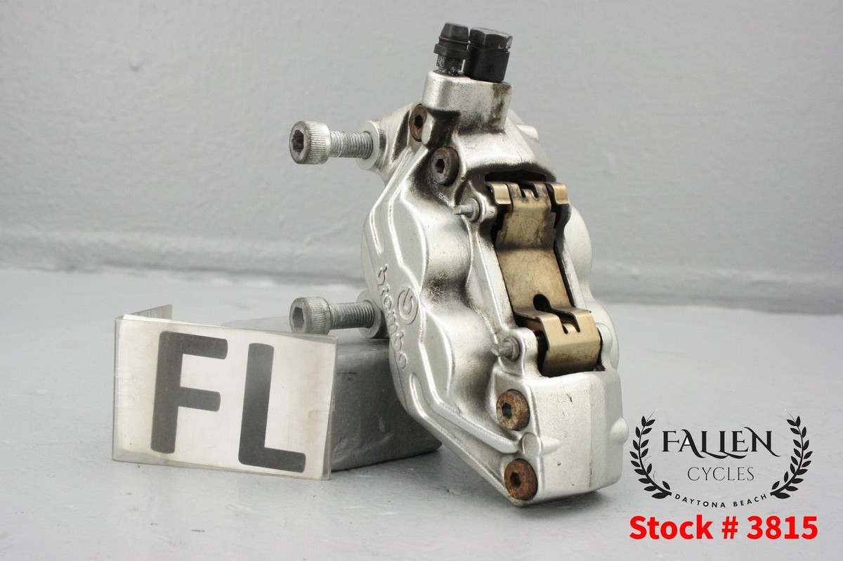 2003 Victory Classic Cruiser V92C Front Left Brake Caliper SILVER