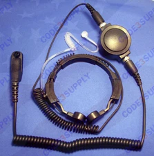 Throat Microphone Heavy Duty for Motorola DG DGP8050 DGP8550 MTP MTP850S MTP830S