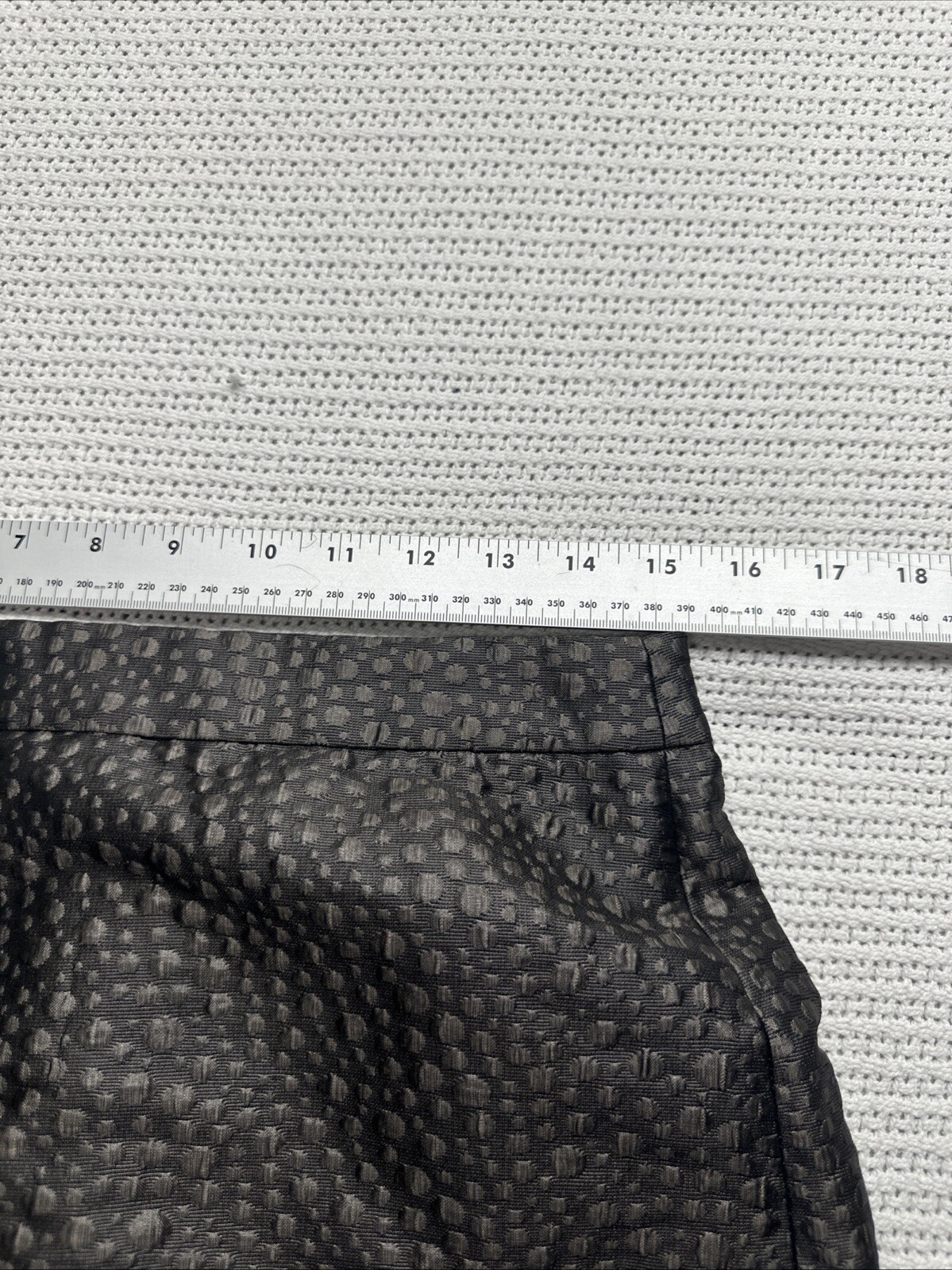 J Crew Brown Bubble Dot Pattern Texture Pencil Sk… - image 5