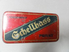 Schellhass privat - alte Tabakdose - Blechdose Bremen