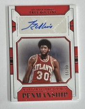 2018-19 Panini National Treasures Penmanship Tree Rollins Auto 44/99