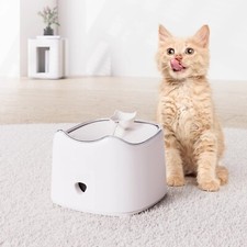 Pets Water Fountain for Cats Dogs, 1.8L Quiet Advanced Water-Motor