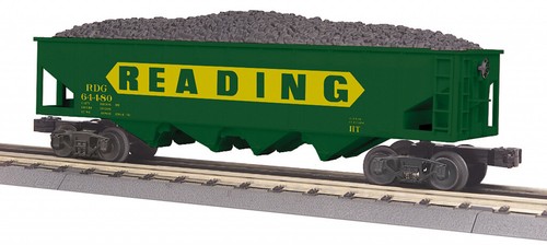 MTH Trains 30-75667 O Scale 4-Bay Hopper Car Reading #64480 HH
