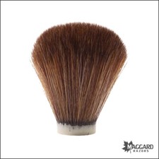 Maggard Razors 24mm Brown Synthetic Shaving Brush Knot Only