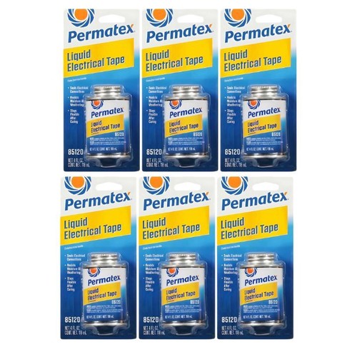 Permatex(R) Liquid Electrical Tape Box of 6 eBay