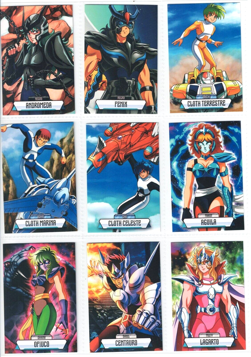 2022 CARDS SAINT SEIYA Full Set 72/72 Peru Edition Knights Of
