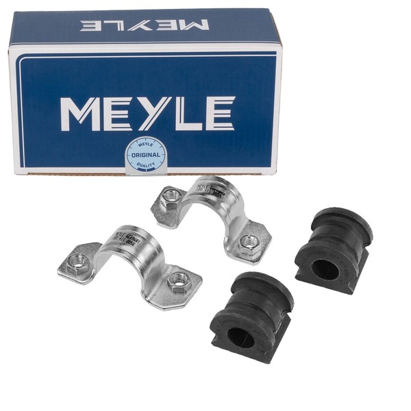 2X Meyle Stabilisatorlager 17Mm + Halter FüR VW Polo 4 5 A1 8X Ibiza 3 4 Vorne-image