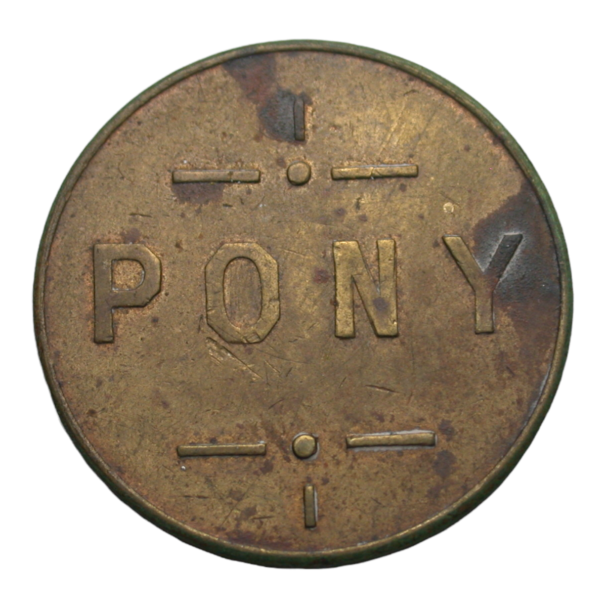 Watsonville, CA Pony G/F 5¢ In Trade Token K-168 | eBay