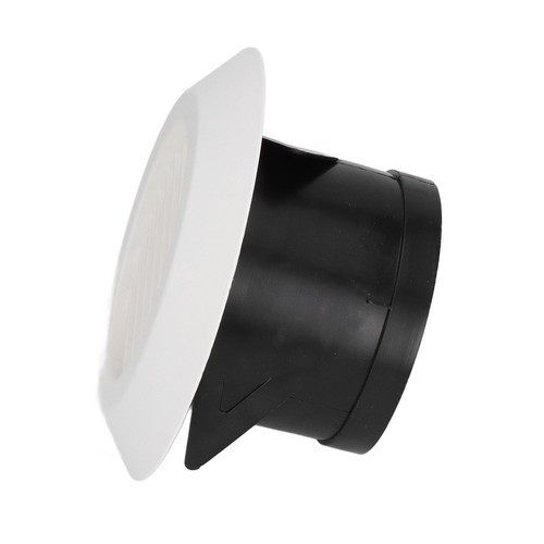 Round Air Vent ABS Louver Grille Cover Soffit For Kitchen Ventilation(4in) New - Picture 22 of 23