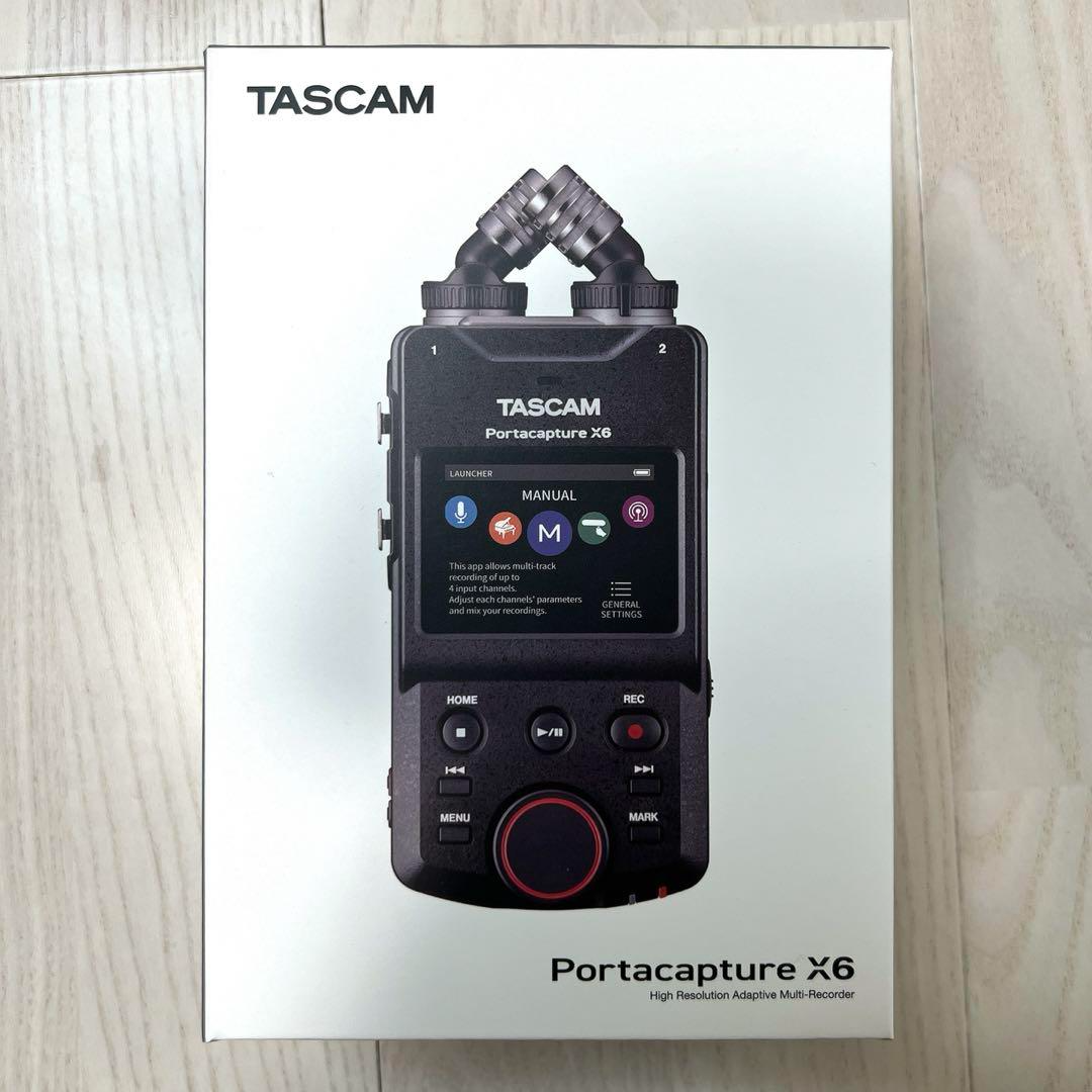 TASCAM Portacapture X6 32bit 96kHz Portable Recorder New | eBay TASCAM Portacapture X6 32bit 96kHz Portable Recorder New | eBay