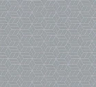 AS Lizzy London Hexagon Cube Glitter Geometric Wallpaper Grey & Silver 36920-4