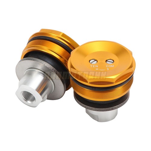 Preload Fork Caps Bolts Adjusters For Kawasaki Ninja ZX10R ZX-10R 2011-2015 2014 - Picture 4 of 12