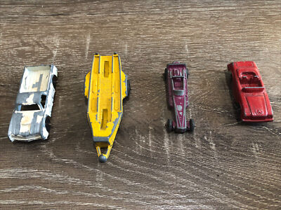 Vintage Metal Cars ( Lot of 4 )