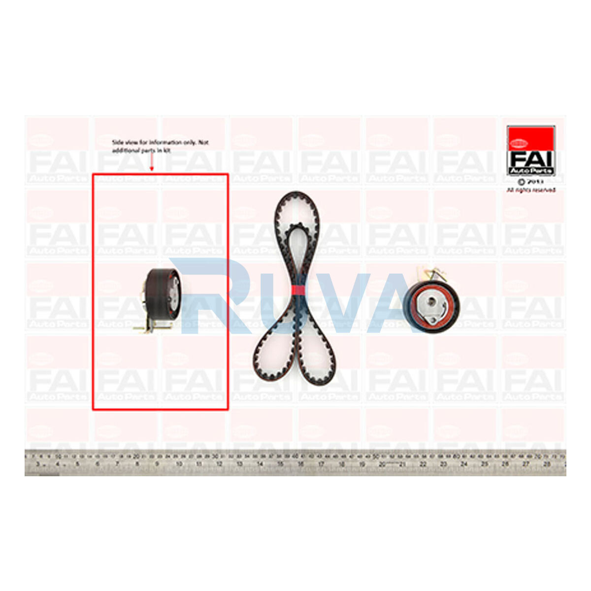 user Fits Peugeot 206 106 Citroen C2 Saxo 1.0 1.1 Ruva Timing Cam Belt