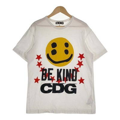 CDG 20SS CPFM Cactus Plant Flea Market Be Kind Print T Shirt White 