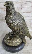 Statue Sculpture Eagle Bird Wildlife Art Deco Style Art Nouveau Style Bronze Big