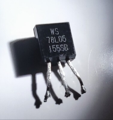 78L05 Spannungsregler linear 5V 100mA 0,1A TO-92 7805 Regulator Regler WS78L05