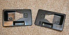 Pontiac Fiero Interior Lock Door Handle Bezel Trim Surround Oem Pair