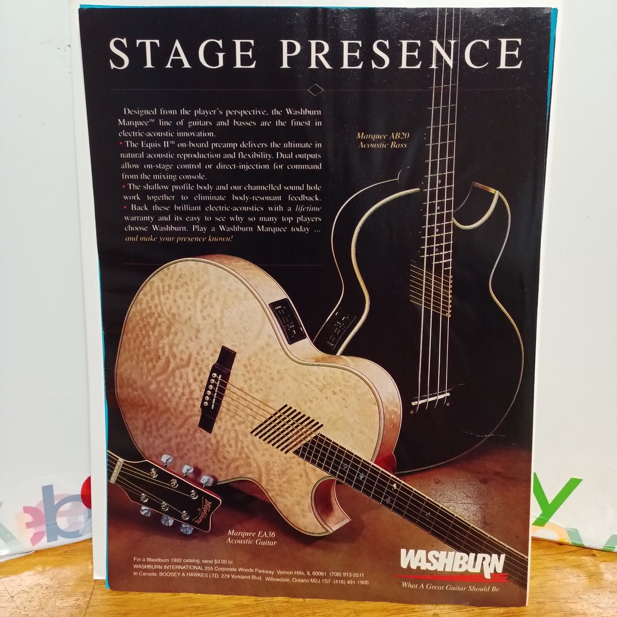 BASSman】Washburn DC60E Washburn DC-60e Lexington Acoustic