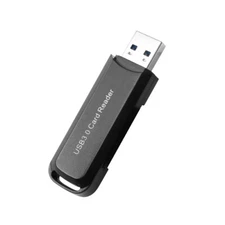 1Pcs USB 3.0 Multifunctional Card Reader For SD SDHC TF Memory Card Reader Black