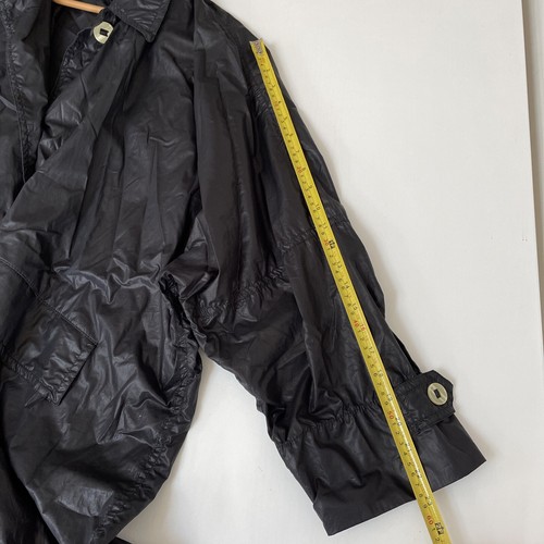 Sonia Rykiel Paris Trench Coat Rain Anorak - Size IT 36 UK 46 XL - Oversized - Picture 9 of 12