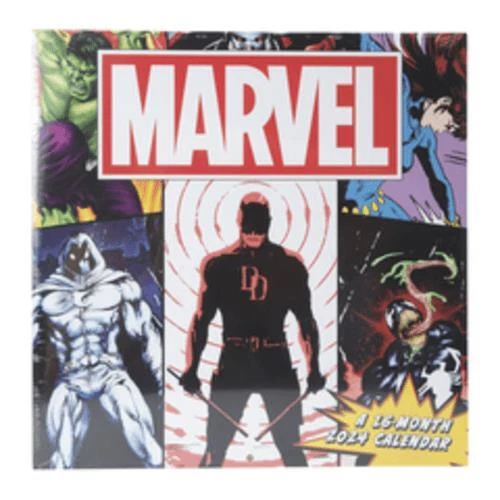 Marvel 2024 Wall Calendar 16-Month w | eBay
