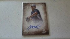 2015 BOWMAN INCEPTION #PA-CB CHRISTIAN BINFORD AUTOGRAPHED BASEBALL  CARD
