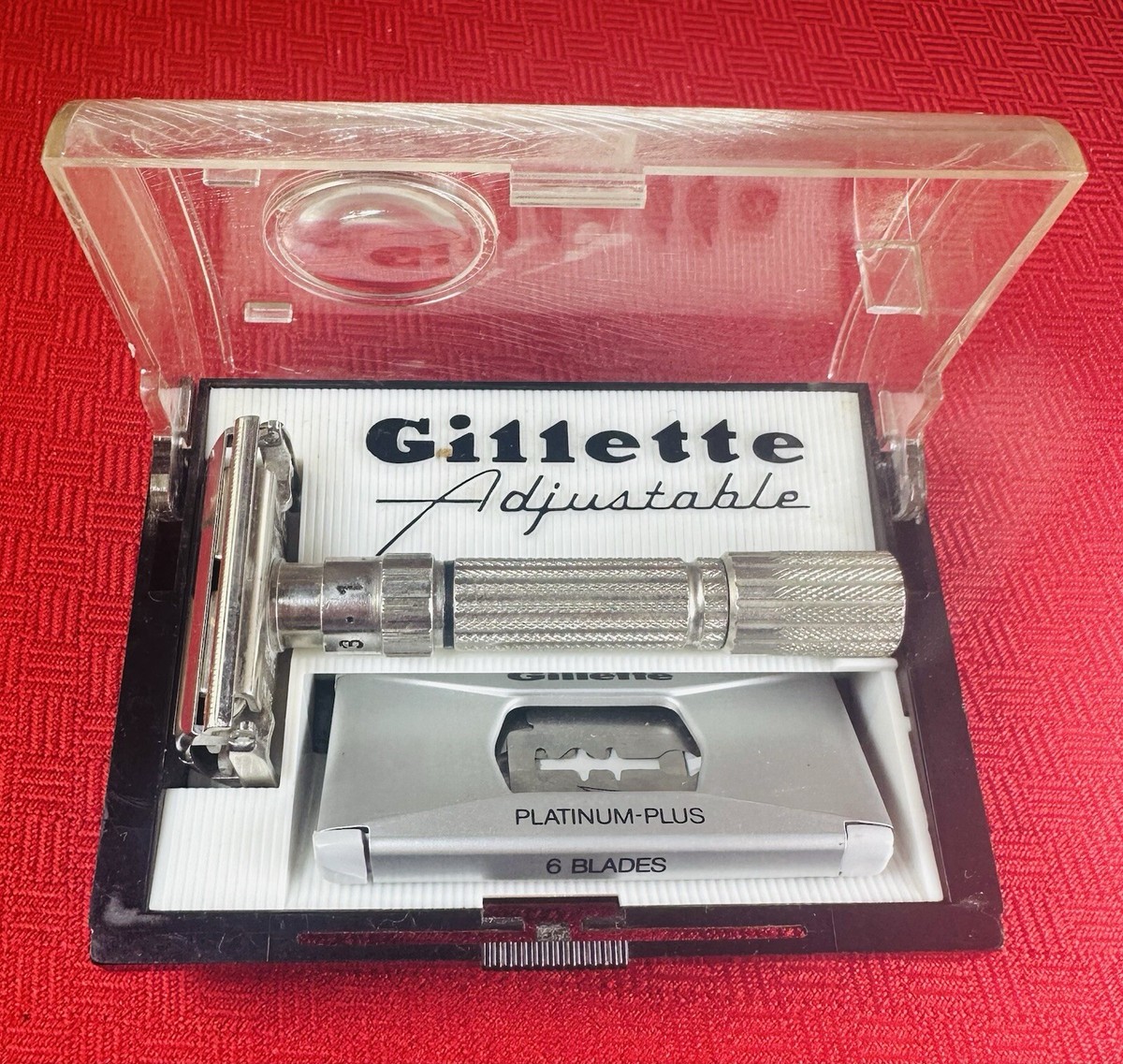 Gillette Adjustable Fatboy ジレット 両刃カミソリ Gillette Adjustable Fatboy | Refurb Revamp Replate | Razor