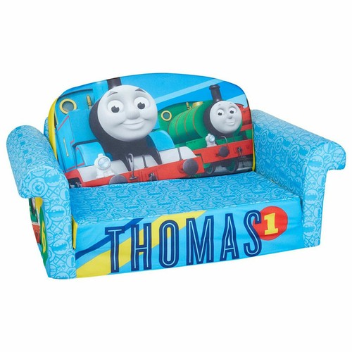 Marshmallow Möbel 2-in-1 Klappcouch Bett Kinder, Thomas Train NUR BEZUG! - Bild 1 von 3