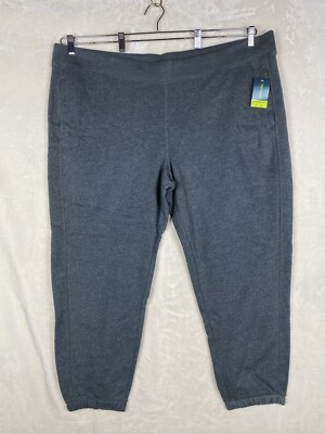 Tek Gear Sweatpant Joggers Womens Plus 3X Ultrasoft Fleece Pockets Athleisure