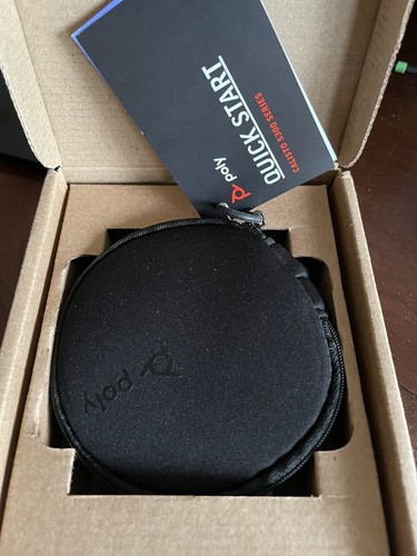 New In Box Poly Calisto 5300 215437-01 Bluetooth Speakerphone, Black - Picture 2 of 4