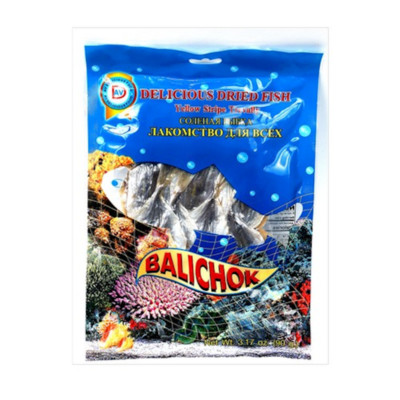 AV Delicious Dry Fish BALICHOK 90gr Vacuum Packed All Natural No GMO