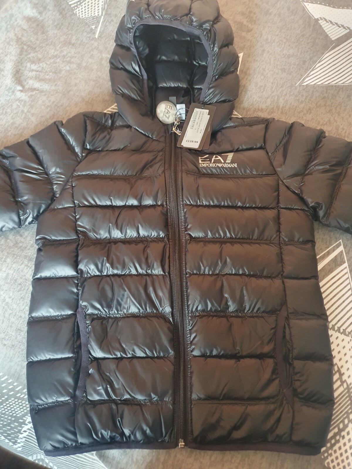 EA7 Junior Boys Core Down Jacket coat 