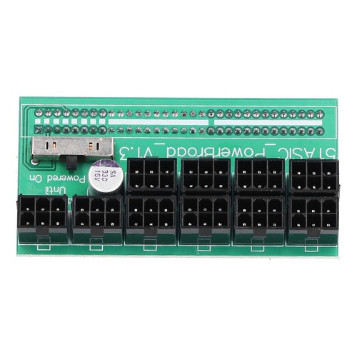 Power Adapter Board 6 Pins Server Power Supply Breakout Converter Tools New
