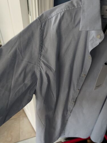 Ministry Of Supply MOS Performance Button Up Dress Shirt Mens XL Stripe Stretch - Picture 4 of 9