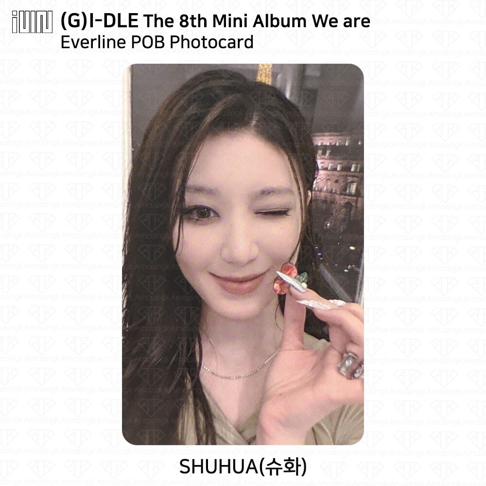 G)I-DLE IDLE I-DLE The 8th Mini Album We are Everline POB