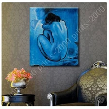 Blue Nude by Pablo Picasso | Poster or Wall Sticker Decal | Wall art picture