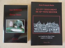 LOT DE 2 ROMANS POLICIERS INEDITS EDITIONS CLEA