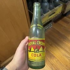 Vintage Augusta GA Georgia 12oz Pyramid Royal Crown Cola 1936 ACL Soda