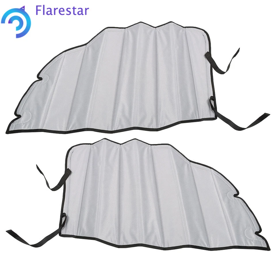 For 2007-2018 Mercedes-Benz Sprinter Front Door Window Covers Insulated Blackout - Image 3 of 4