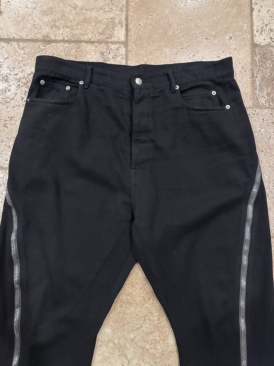 Rick Owens Fogachine SS22 Bolan Banana Black Zip Pants | eBay Rick Owens Fogachine SS22 Bolan Banana Black Zip Pants | eBay