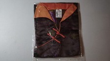Women's Sleeveless Qipao Top Chinese Style Mandarin Collar Flower Cheongsam Sz:M