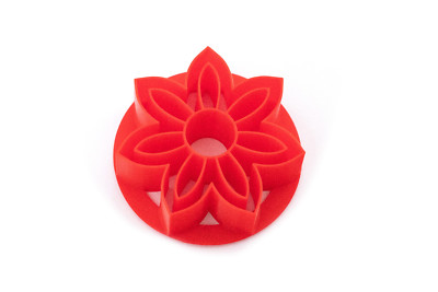 3.5'' Flower Bread Stamp / Concha Stamp with Flower Pattern for Flower Bread Roll