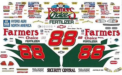 #71 Kevin LePage Vermont Teddy Bear 1/64th HO Scale Slot Car Decals