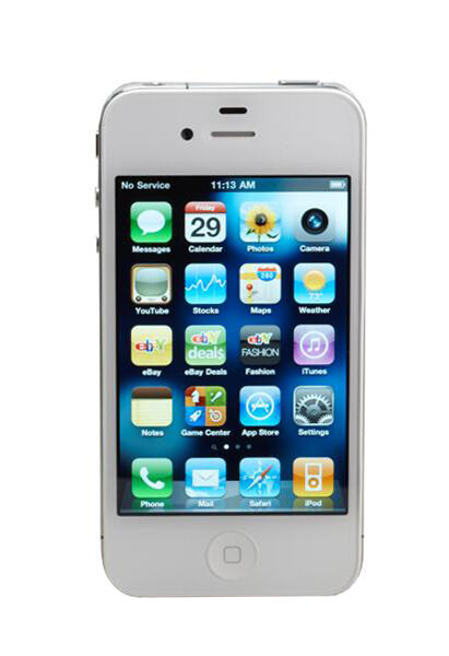 Stroomopwaarts doe alstublieft niet vloeistof Apple iPhone 4 - 8GB - White (Sprint) A1349 (CDMA) for sale online | eBay